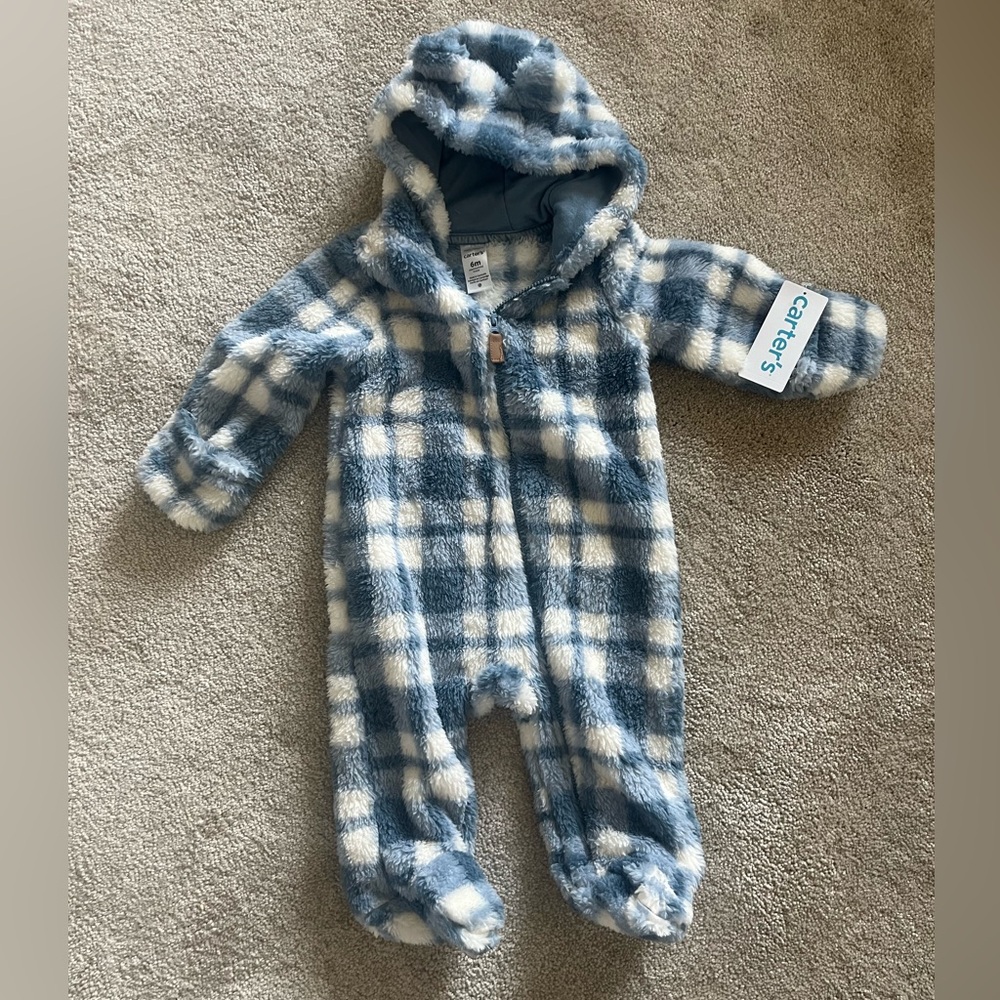 Carter’s Infant Zip-up Bunting / Pram